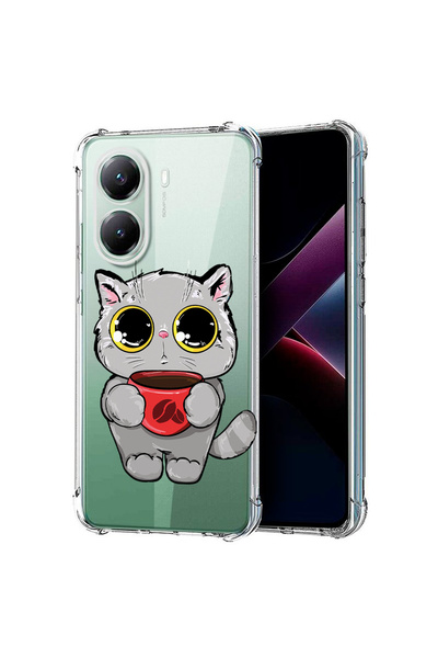 bestcase Carcasă spate antișoc pentru Poco X7 Pro 5G, Sweet Cat, 1988230 AS 1794