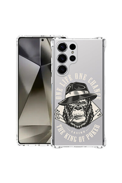 bestcase Carcasă spate antișoc pentru Samsung Galaxy S25 Ultra, King Mafia Mo...