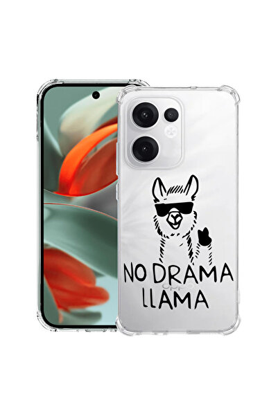 bestcase Carcasă spate antișoc pentru OPPO Reno13 F 5G, No Drama LLama, 19882...