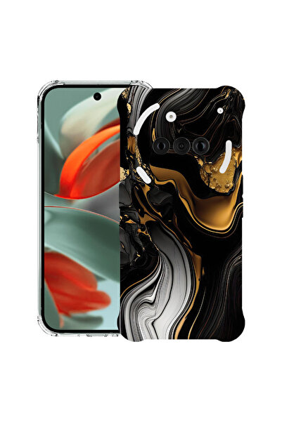 bestcase Carcasă spate antișoc pentru telefonul Nothing (3a), culori lichide,...