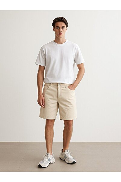 Ltb بنطلون جينز برمودا مريح من مارتي