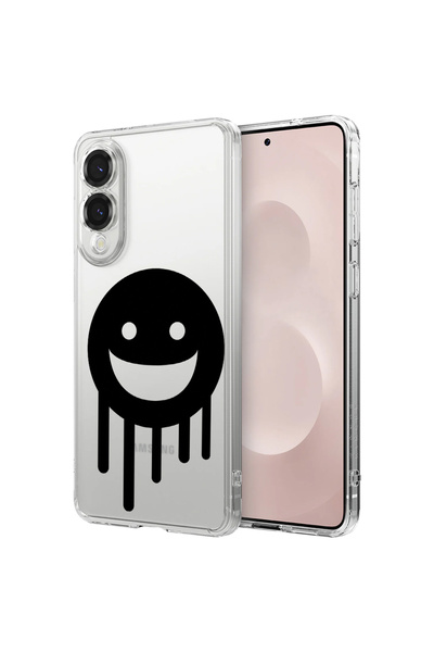 bestcase Αντικραδασμική θήκη πλάτης για Samsung Galaxy S25 Edge, Smiley, 1988...