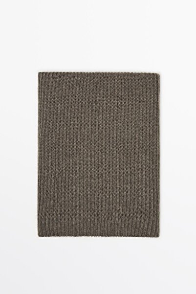 Massimo Dutti Fitilli %100 kaşmir atkı