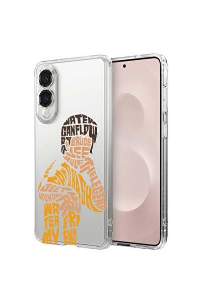 bestcase Carcasă spate antișoc pentru Samsung Galaxy S25 Edge, Caligrafie Bru...