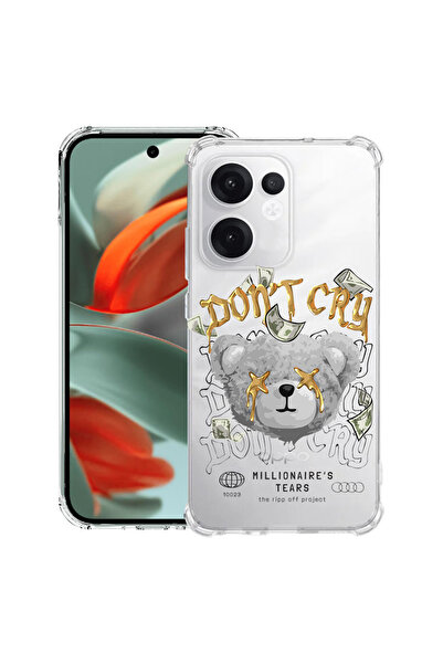 bestcase Anti Shock Back Case For OPPO Reno13 F 5G, Teddy Bear Millionaire's,...