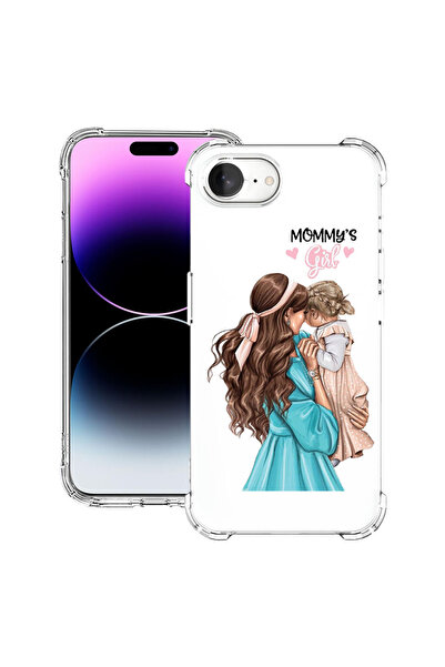 bestcase Anti Shock Back Case For Apple iPhone 16e, Mommy's Girl, 1988231 AS 555