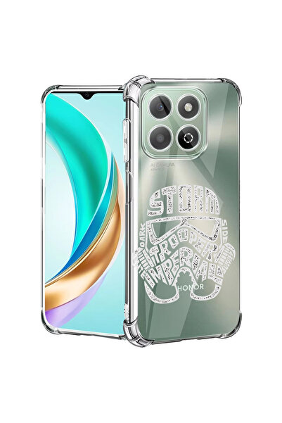 bestcase Αντικραδασμική πίσω θήκη για Honor X8C, Calligraphy Storm Trooper, 1...