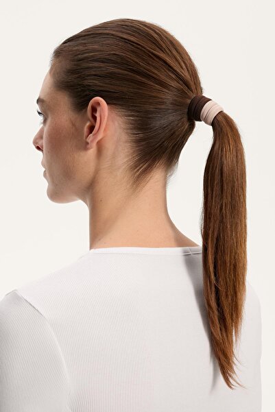 Oysho 5 adet smooth saç lastiği