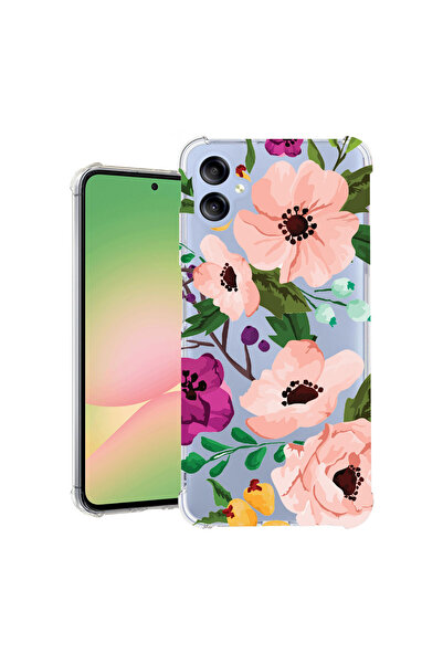 bestcase Carcasă spate antișoc pentru Samsung Galaxy A06 4G, flori pastelate,...