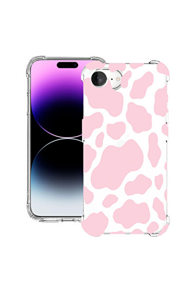 bestcase Carcasă spate antișoc pentru Apple iPhone 16e, roz vacă, 1988231 AS 786