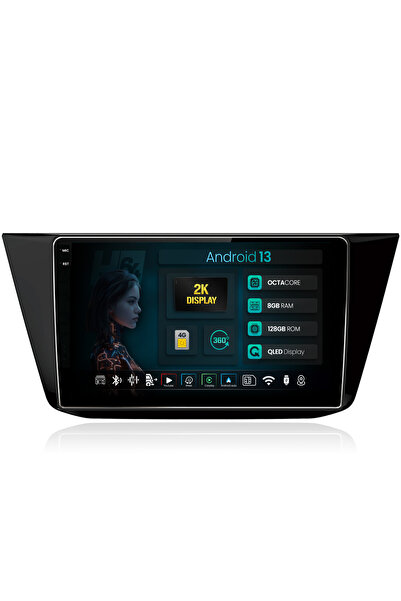 HUB64 Navigatie 2K Volkswagen Tiguan (2016+), 8GB RAM, Android 13, Octacore, ...