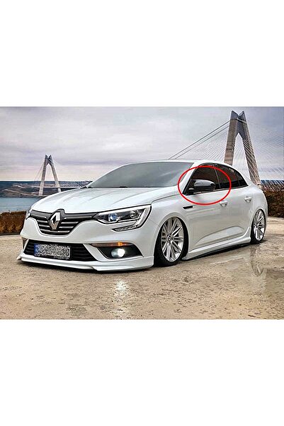 Akar RENAULT megane 4 yarasa ayna kapağı parlak siyah (2017-2025)