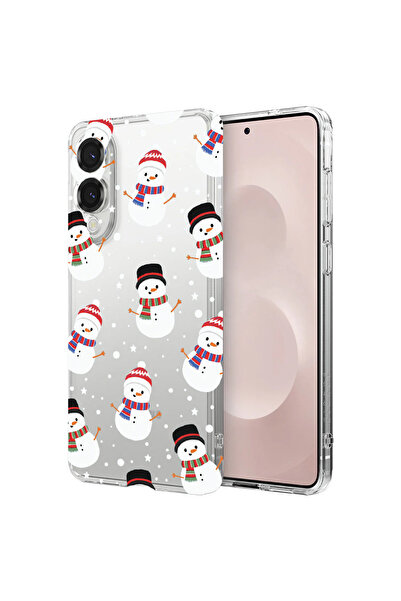 bestcase Carcasă spate antișoc pentru Samsung Galaxy S25 Edge, Om de zăpadă, ...