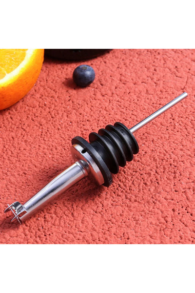 Choice3 فوهة زجاجة مكونة من قطعتين لسكب الزيت/الفم مع سدادة زجاجة من الفلين و...