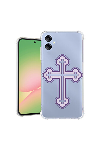 bestcase Carcasă spate antișoc pentru Samsung Galaxy A06 4G, cruce mov, 19882...