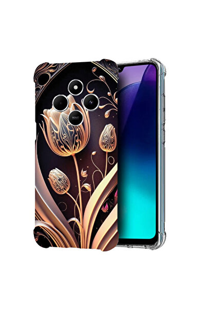 bestcase Carcasă spate antișoc pentru Poco C75 / Redmi 14C / A4, Golden Tulip...