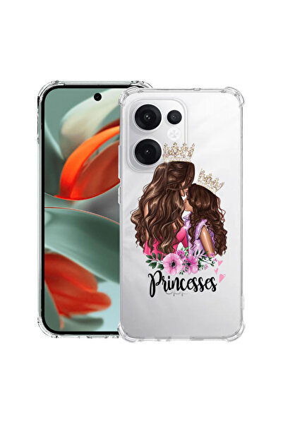 bestcase Carcasă spate antișoc pentru OPPO Reno13 F 5G, Princesses Gril Mom, ...