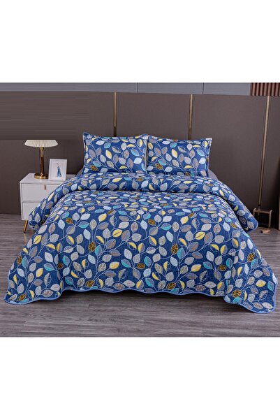 CHIRASO Microfiber Quilted Duvet Set, 2-Sided, 3-Piece, Duvet Cover 220x240cm, 2 Pillowcases