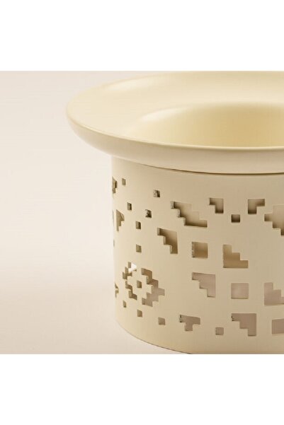 Dallaty Stainless Steel Nuts Bowl Naseej Collection, Beige