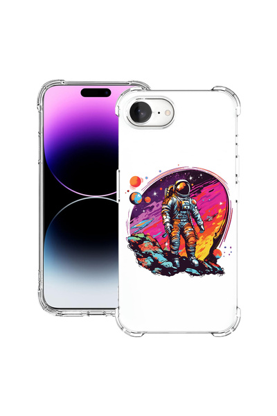 bestcase Carcasă spate antișoc pentru Apple iPhone 16e, Astronaut, 1988231 AS...