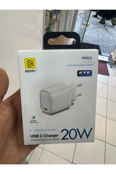 20W ŞARJ ADAPTÖRÜ TYP-C GİRİŞ
