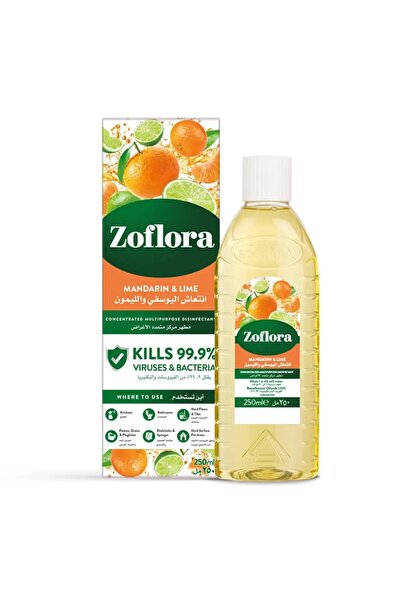 ACE مطهر زوفلورا المركز متعدد الاستخدامات (اليوسفي والليمون، 250 مل)