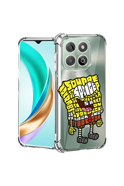 bestcase Carcasă spate antișoc pentru Honor X8C, Calligraphy Sponge Bob, 1988...