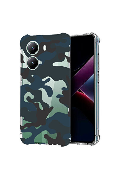 bestcase Αντικραδασμική θήκη πλάτης για Poco X7 Pro 5G, καμουφλάζ, 1988230 AS...