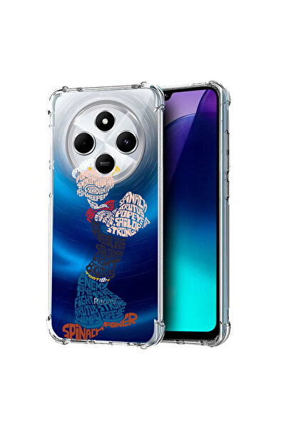 bestcase Carcasă spate antișoc pentru Poco C75 / Redmi 14C / A4, Calligraphy ...