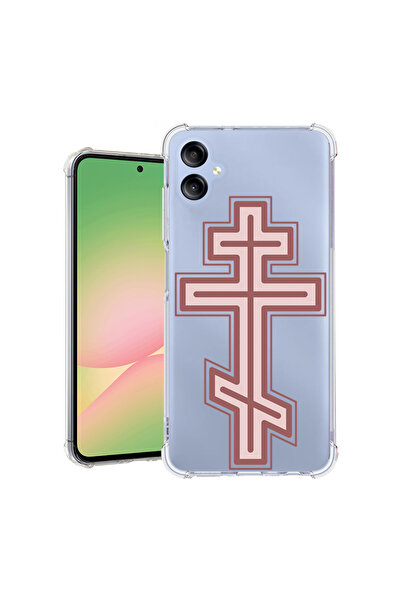 bestcase Carcasă spate antișoc pentru Samsung Galaxy A06 4G, Classic Cross Re...