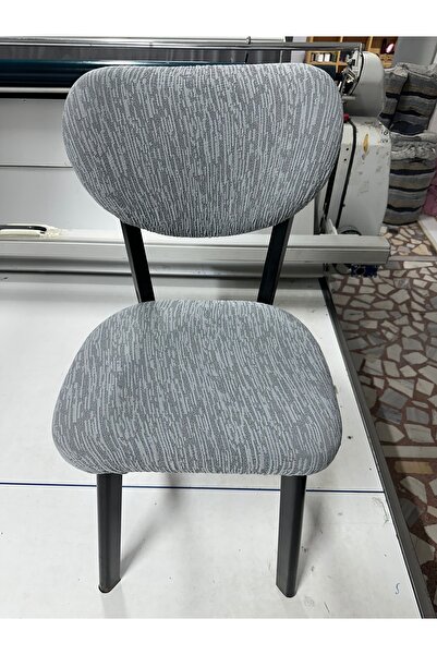 EJMEL A Kalite Elma sandalye kılıfı bohem sandalye kılıfı esnek kumaş lastikli model 1li paket