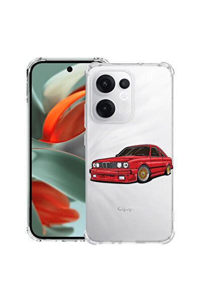 bestcase Αντικραδασμική θήκη πίσω για OPPO Reno13 F 5G, Κλασικό αυτοκίνητο, 1...