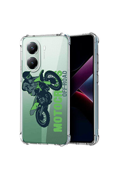 bestcase Αντικραδασμική θήκη πλάτης για Poco X7 Pro 5G, Motocross, 1988230 AS...