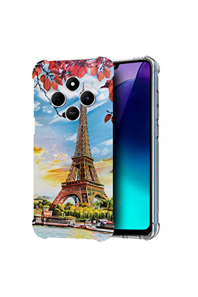 bestcase Carcasă spate antișoc pentru Poco C75 / Redmi 14C / A4, Turnul Eiffel din Paris, 1992027 AS 1371