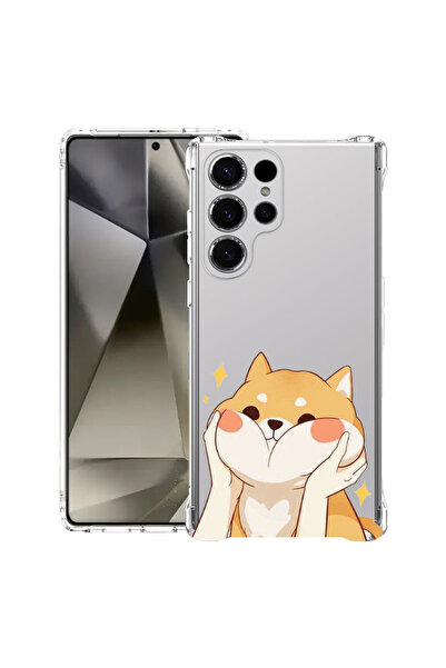 bestcase Αντικραδασμική θήκη πλάτης για Samsung Galaxy S25 Ultra, Emoji - Swe...
