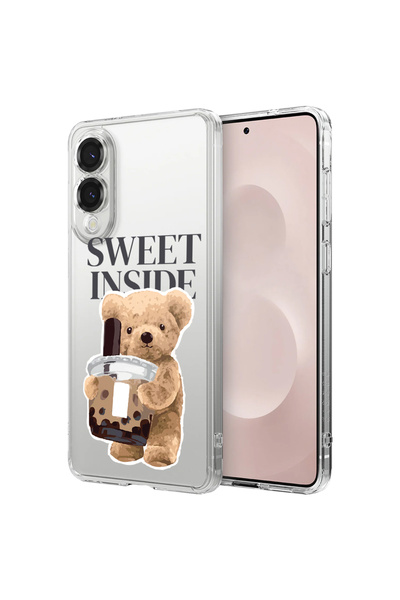 bestcase Carcasă spate antișoc pentru Samsung Galaxy S25 Edge, Teddy Bear Swe...