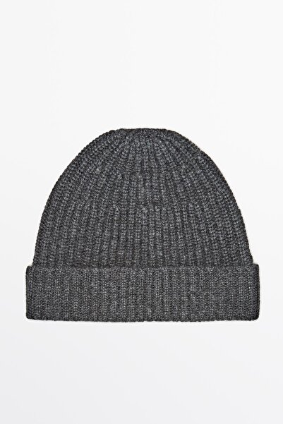 Massimo Dutti Fitilli %100 kaşmir bere