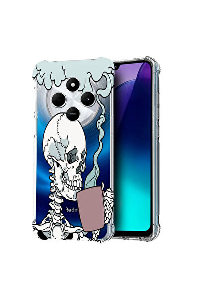 bestcase Αντικραδασμική θήκη πίσω για Poco C75 / Redmi 14C / A4, Skull, 19920...