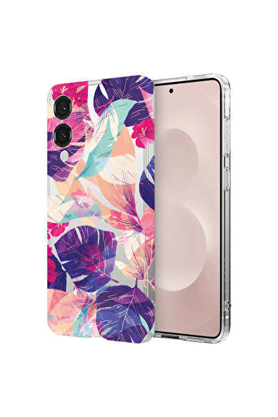 bestcase Αντικραδασμική θήκη πίσω μέρους για Samsung Galaxy S25 Edge, τροπικά...