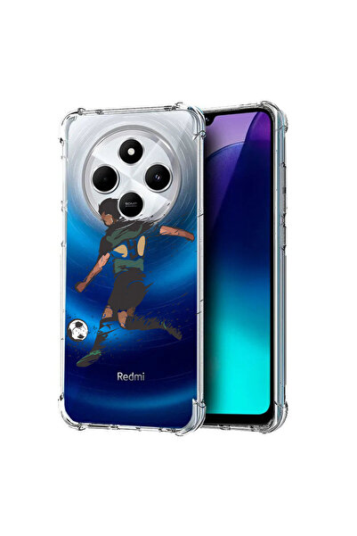 bestcase Carcasă spate antișoc pentru Poco C75 / Redmi 14C / A4, Fotbal, 1992...