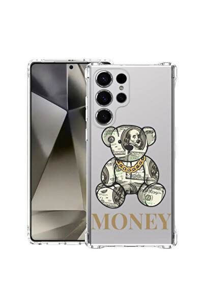 bestcase Carcasă spate antișoc pentru Samsung Galaxy S25 Ultra, ursuleț de pl...