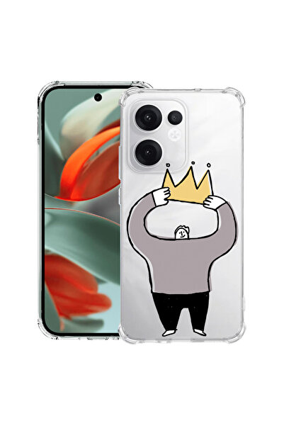 bestcase Αντικραδασμική πίσω θήκη για OPPO Reno13 F 5G, King, 1988247 AS 1490