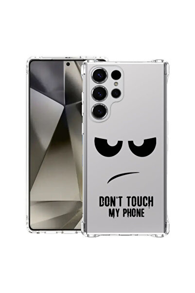 bestcase Αντικραδασμική θήκη πλάτης για Samsung Galaxy S25 Ultra, Μην αγγίζετ...