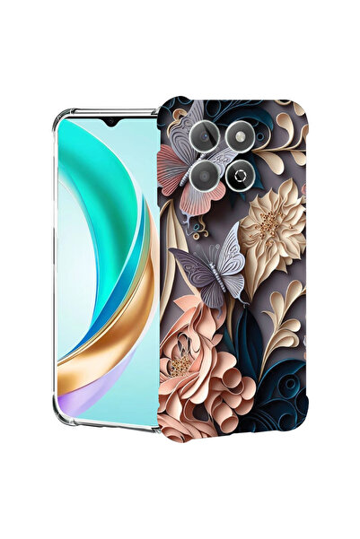 bestcase Carcasă spate antișoc pentru Honor X8C, fluture, 1988221 AS 1225