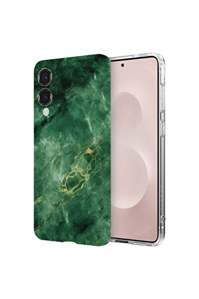 bestcase Carcasă spate antișoc pentru Samsung Galaxy S25 Edge, marmură verde,...