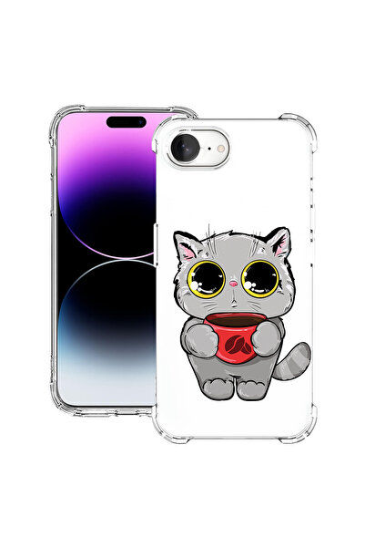 bestcase Carcasă spate antișoc pentru Apple iPhone 16e, Sweet Cat, 1988231 AS...
