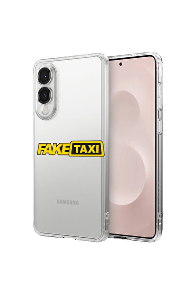 bestcase Αντικραδασμική θήκη πλάτης για Samsung Galaxy S25 Edge, Fake Taxi, 1...
