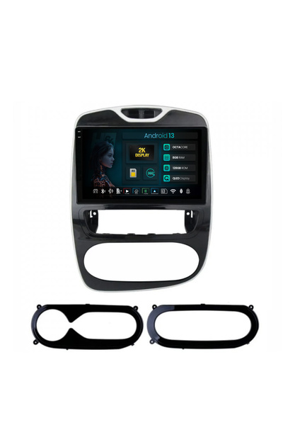 HUB64 Navigatie 2K Renault Clio IV (2016-2019), 8GB RAM, Android 13, Octacore...