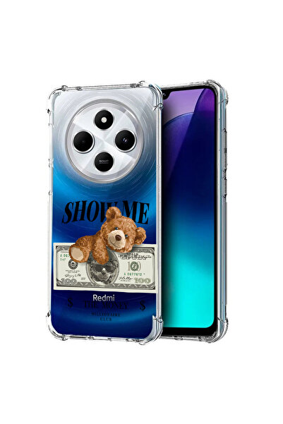 bestcase Carcasă spate antișoc pentru Poco C75 / Redmi 14C / A4, Ursuleț de p...