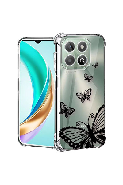 bestcase Carcasă spate antișoc pentru Honor X8C, fluture, 1988221 AS 79